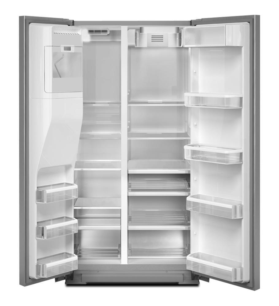 Whirlpool GSF26C4EXB Gold® 26 cu. ft. Side-by-Side Refrigerator with In-Door-Ice® System