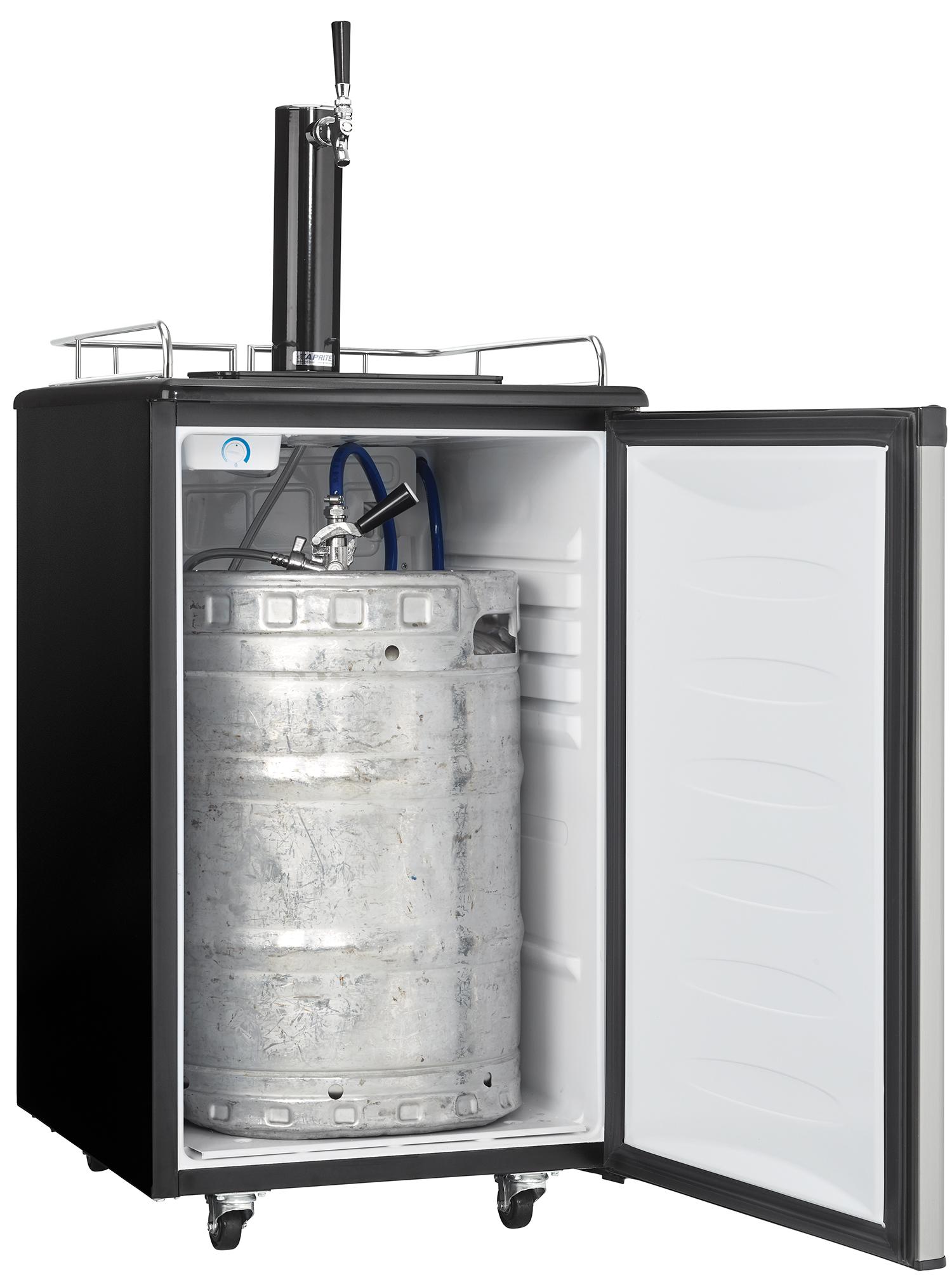 DKC054A1BSLDB Danby 5.4 cu. ft. Single Tap Keg Cooler in Stainless Steel