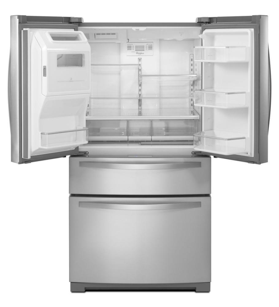 Whirlpool WRX988SIBB 36-inch Wide 4-Door Refrigerator with More Flexible Storage - 26 cu. ft.