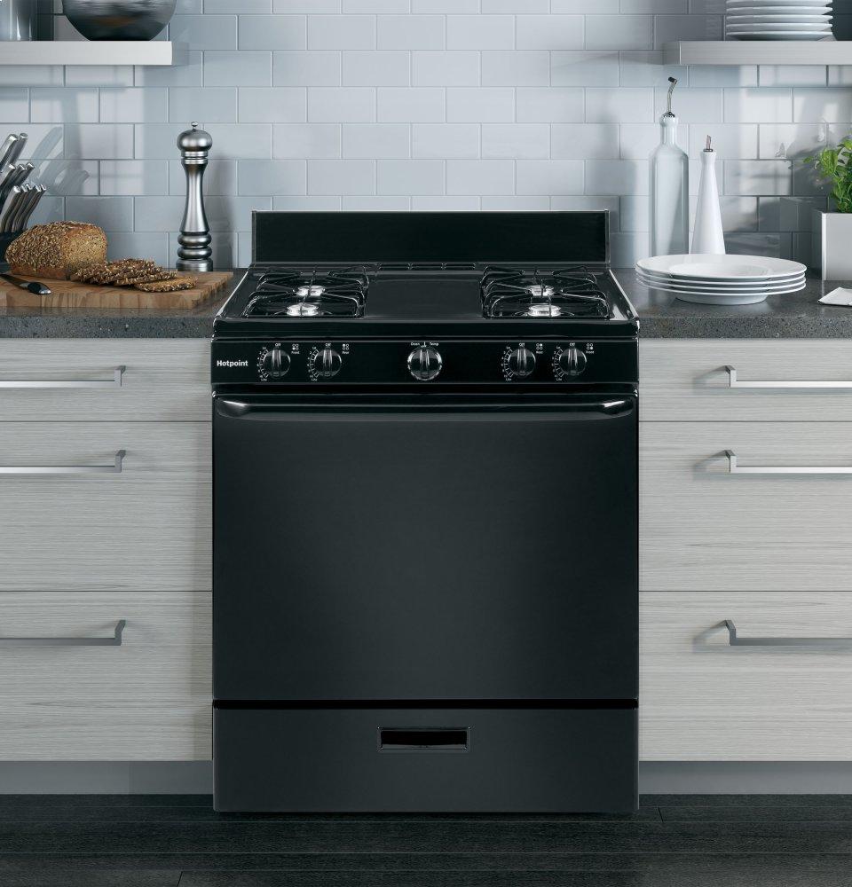 Hotpoint® 30" Free-Standing Gas Range