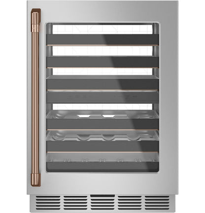Cafe CXQW1H1PPCU CAF(EBACK)™ Undercounter Handle Kit - Brushed Copper