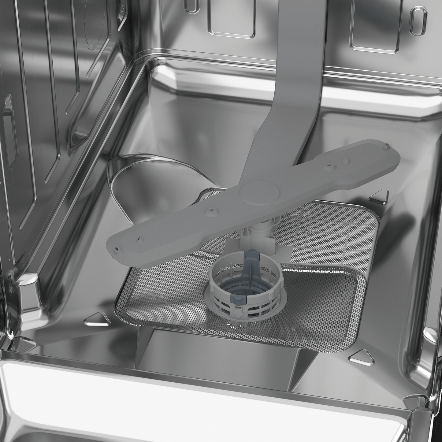 Beko DDS25842X Slim Size Stainless Dishwasher, 8 place settings, 48 dBa, Top Control