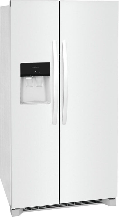 Frigidaire FRSS2623AW 26 Cu. Ft. 36" Standard Depth Side by Side Refrigerator