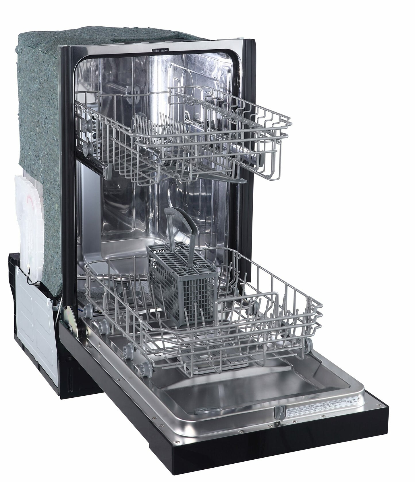 Danby 18" Wide Built-in Dishwasher in Black