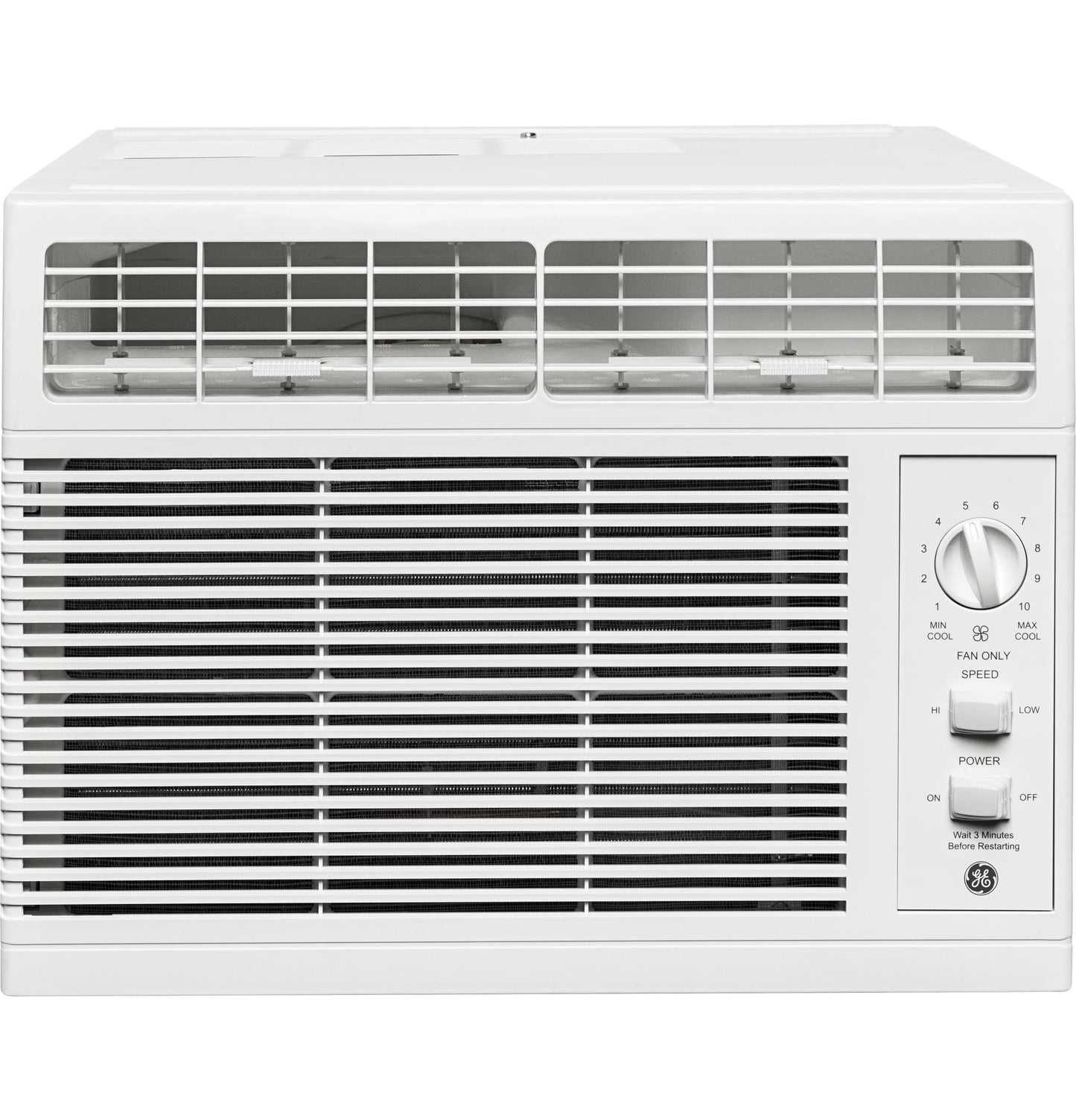 AHU05LY GE® 5,000 BTU Mechanical Window Air Conditioner for Small Rooms up to 150 sq ft.