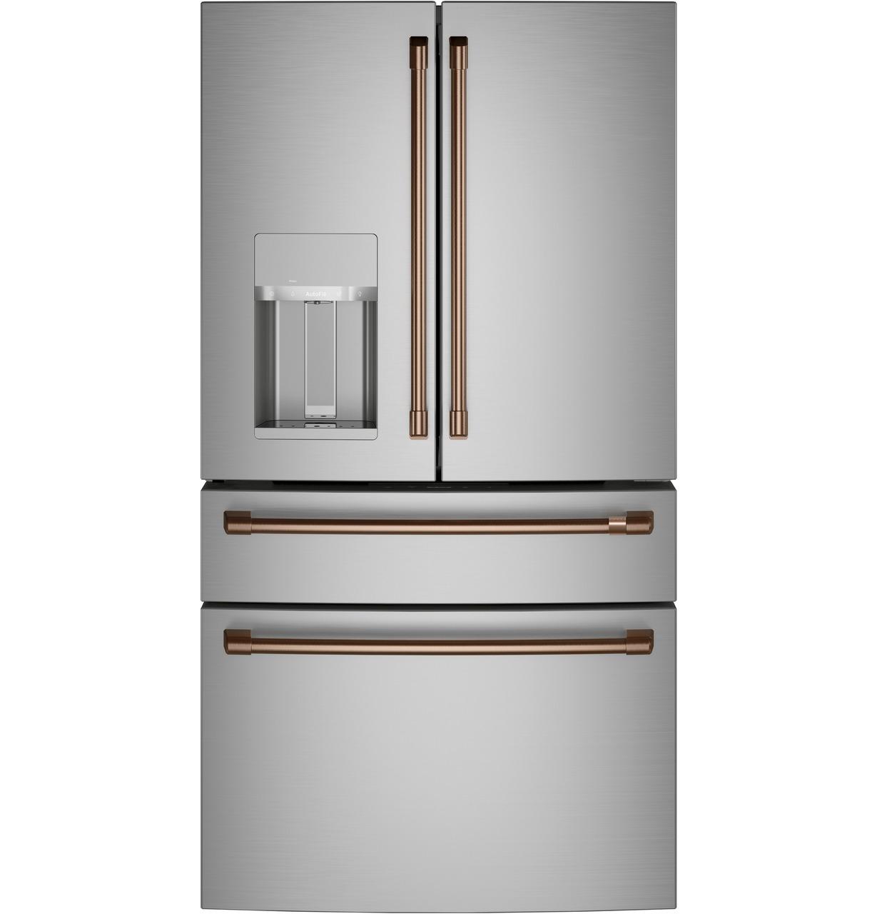 Cafe CVE28DP2NS1 Caf(eback)™ ENERGY STAR® 27.8 Cu. Ft. Smart 4-Door French-Door Refrigerator