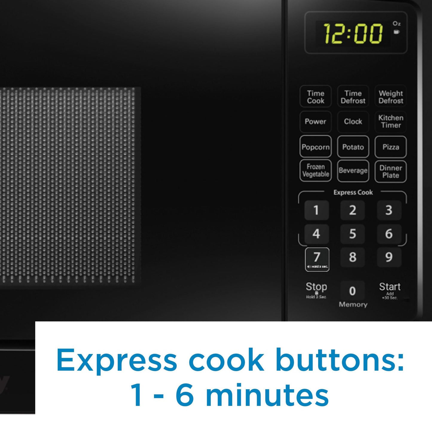 DBMW0920BBB Danby 0.9 cu. ft. Countertop Microwave in Black