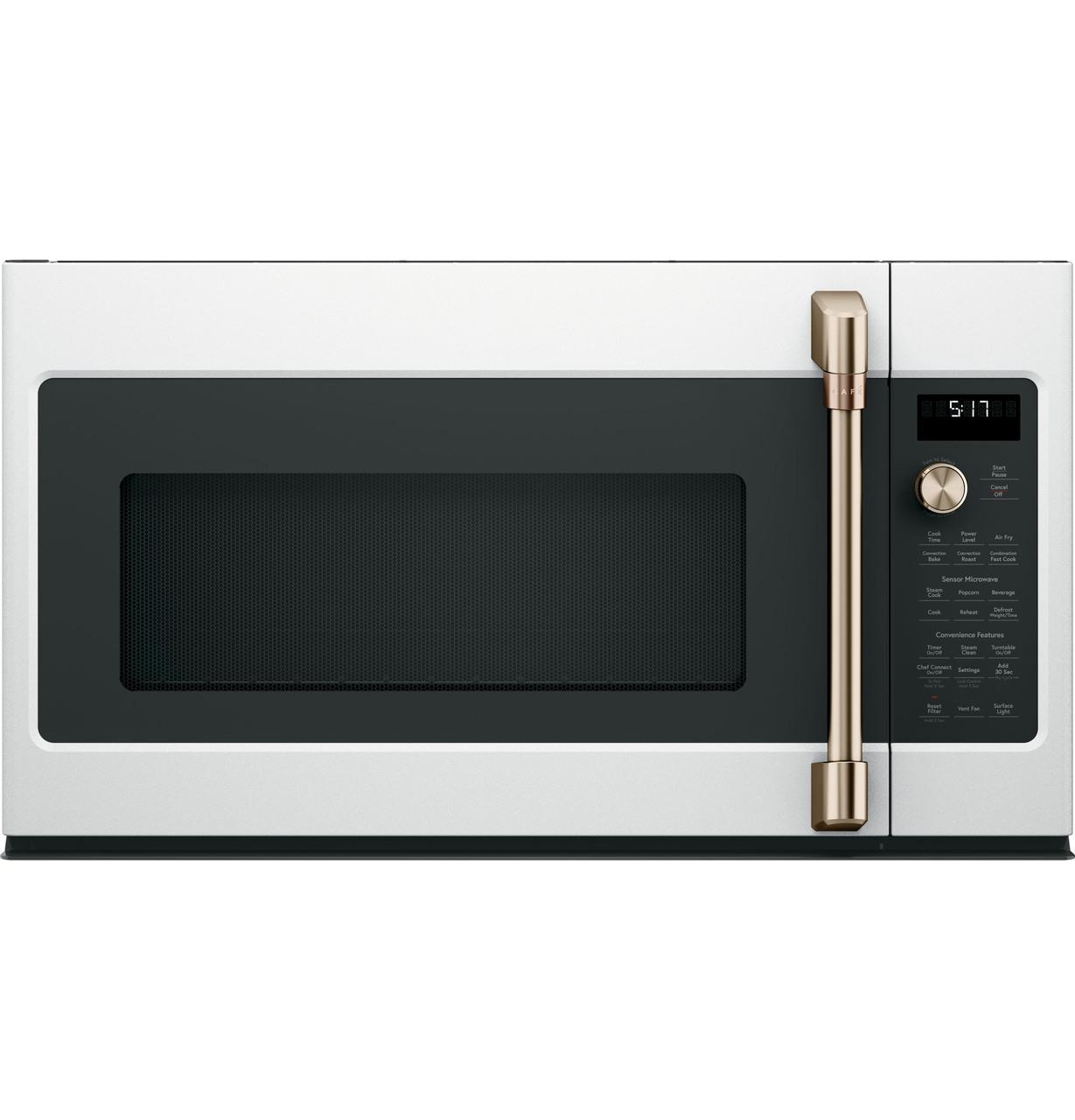 Cafe CVM517P4RW2 CAF(EBACK)™ 1.7 Cu. Ft. Convection Over-the-Range Microwave Oven