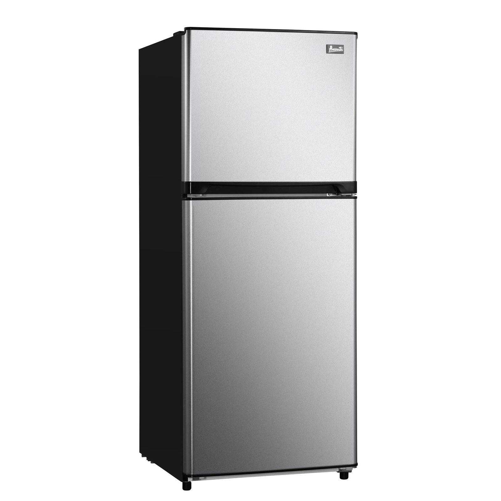 Avanti 10.0 cu. ft. Apartment Size Refrigerator - Stainless Steel / 10.0 cu. ft.