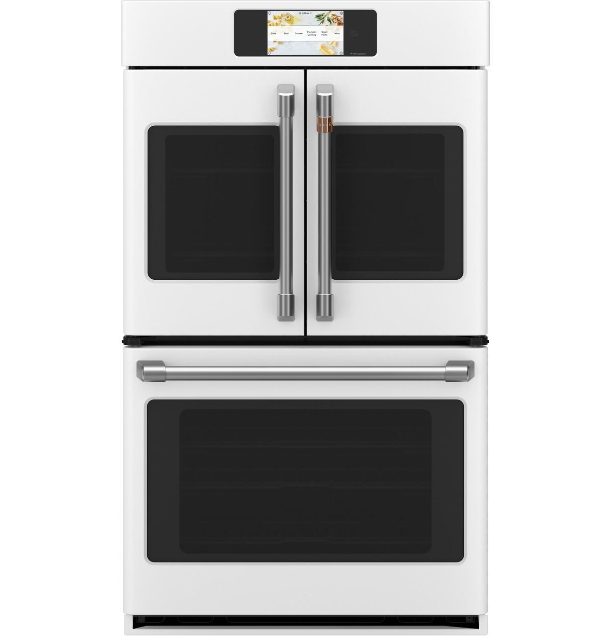 Cafe CTD90FP4NW2 CAF(EBACK)™ Professional Series 30" Smart Built-In Convection French-Door Double Wall Oven