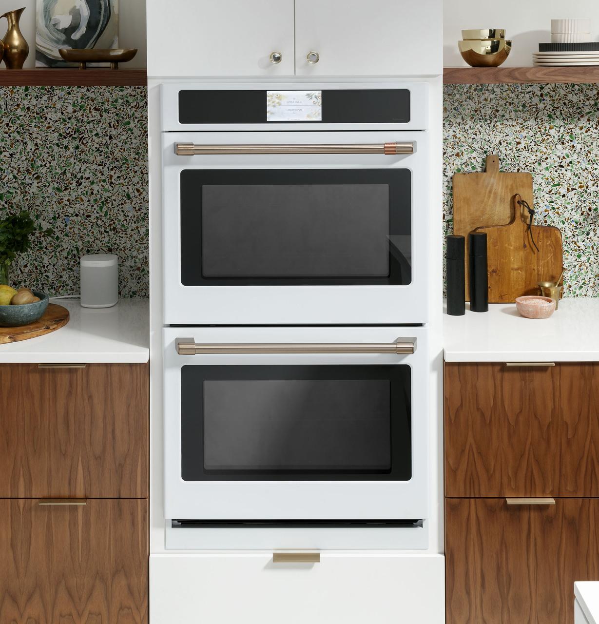 Cafe CTD90DP4NW2 CAF(EBACK)™ Professional Series 30" Smart Built-In Convection Double Wall Oven