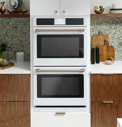 Cafe CTD90DP4NW2 CAF(EBACK)™ Professional Series 30" Smart Built-In Convection Double Wall Oven