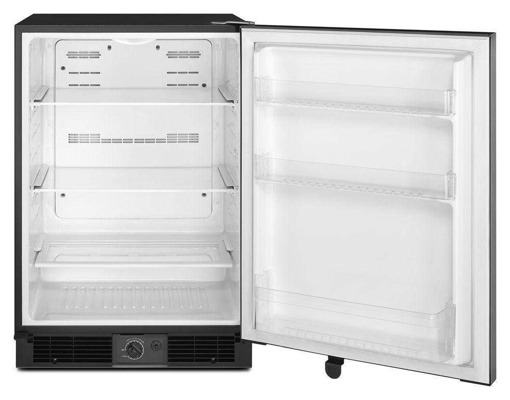 24-inch Wide Undercounter Refrigerator with Glass Shelves - 5.6 cu. ft.