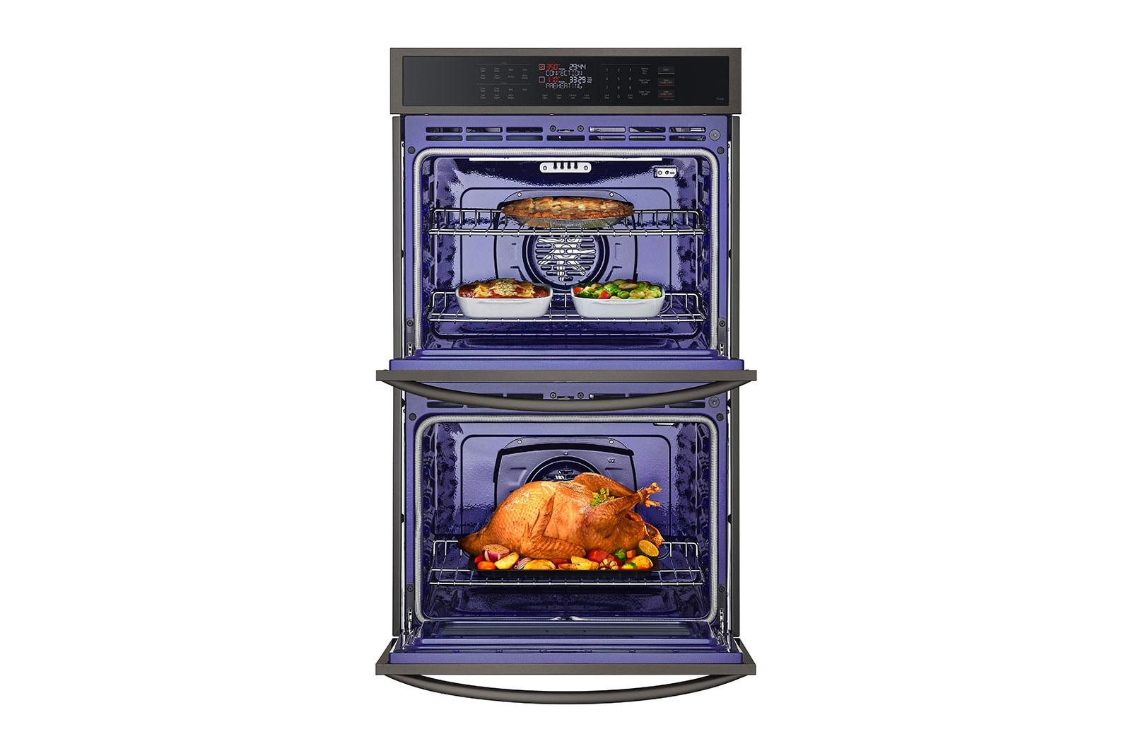 Lg 9.4 cu. ft. Smart Double Wall Oven with Convection and Air Fry