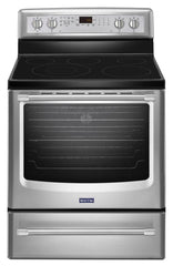 Maytag MER8800DS 30-inch Wide Electric Range with Convection and Power Preheat - 6.2 cu. ft.