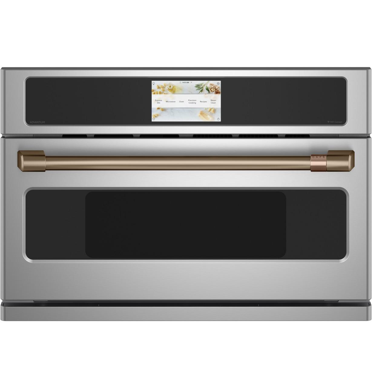 Cafe CXWS0H0PMBZ Caf(eback)™ 30" Single Wall Oven Handle - Brushed Bronze