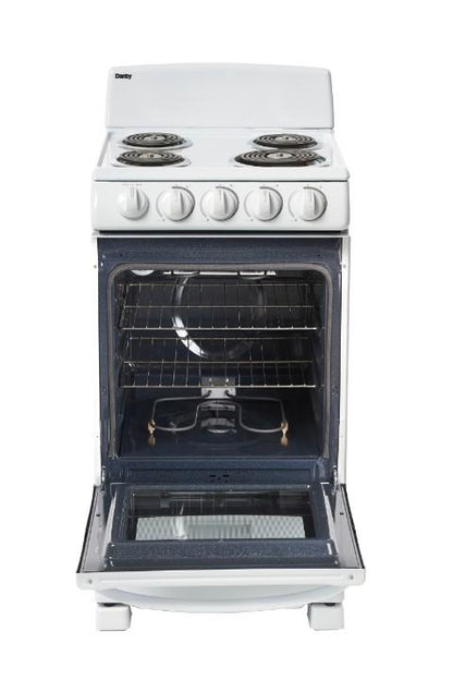 Danby 20" Wide Electric Range in White