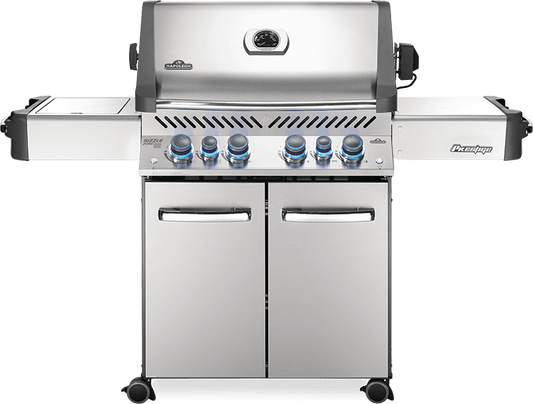 Napoleon Bbq P500RSIBPSS3 Prestige 500 RSIB with Infrared Side and Rear Burners , Propane, Stainless Steel