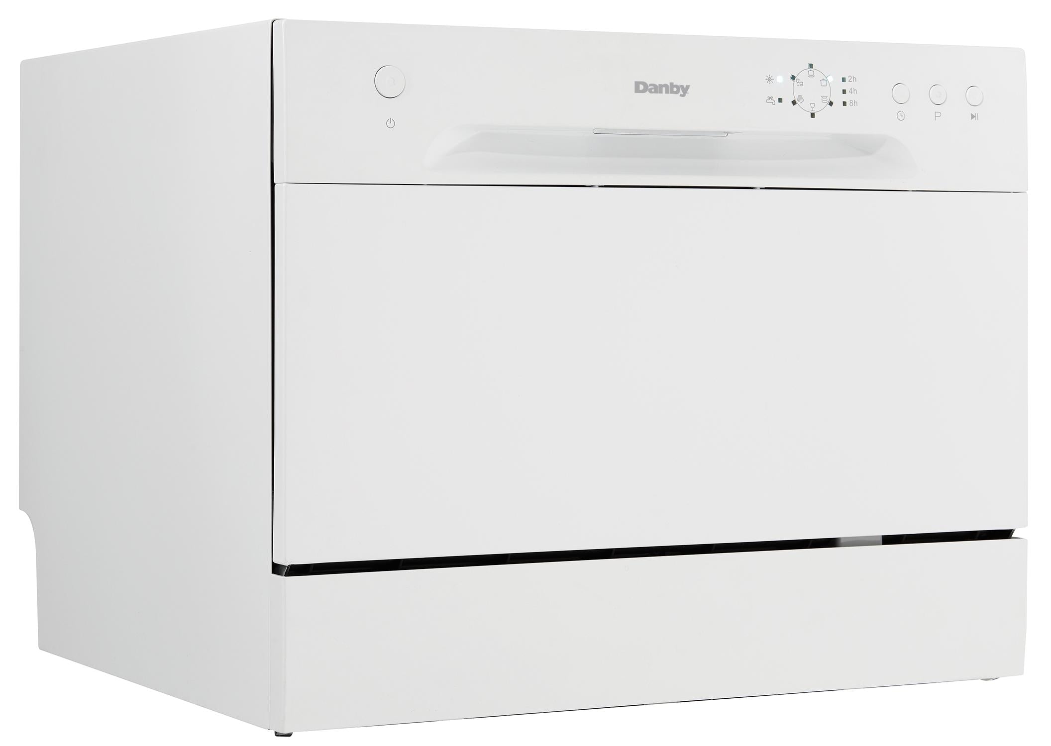 DDW621WDB Danby 6 Place Setting Countertop Dishwasher in White