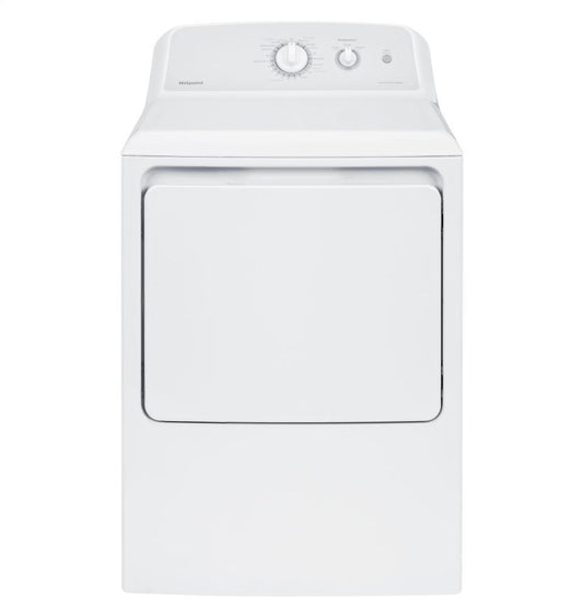Hotpoint® 6.2 cu. ft. Capacity aluminized alloy Gas Dryer