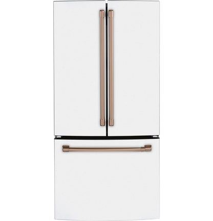 Cafe CWE19SP4NW2 CAF(EBACK)™ ENERGY STAR 18.6 Cu. Ft. Counter-Depth French-Door Refrigerator