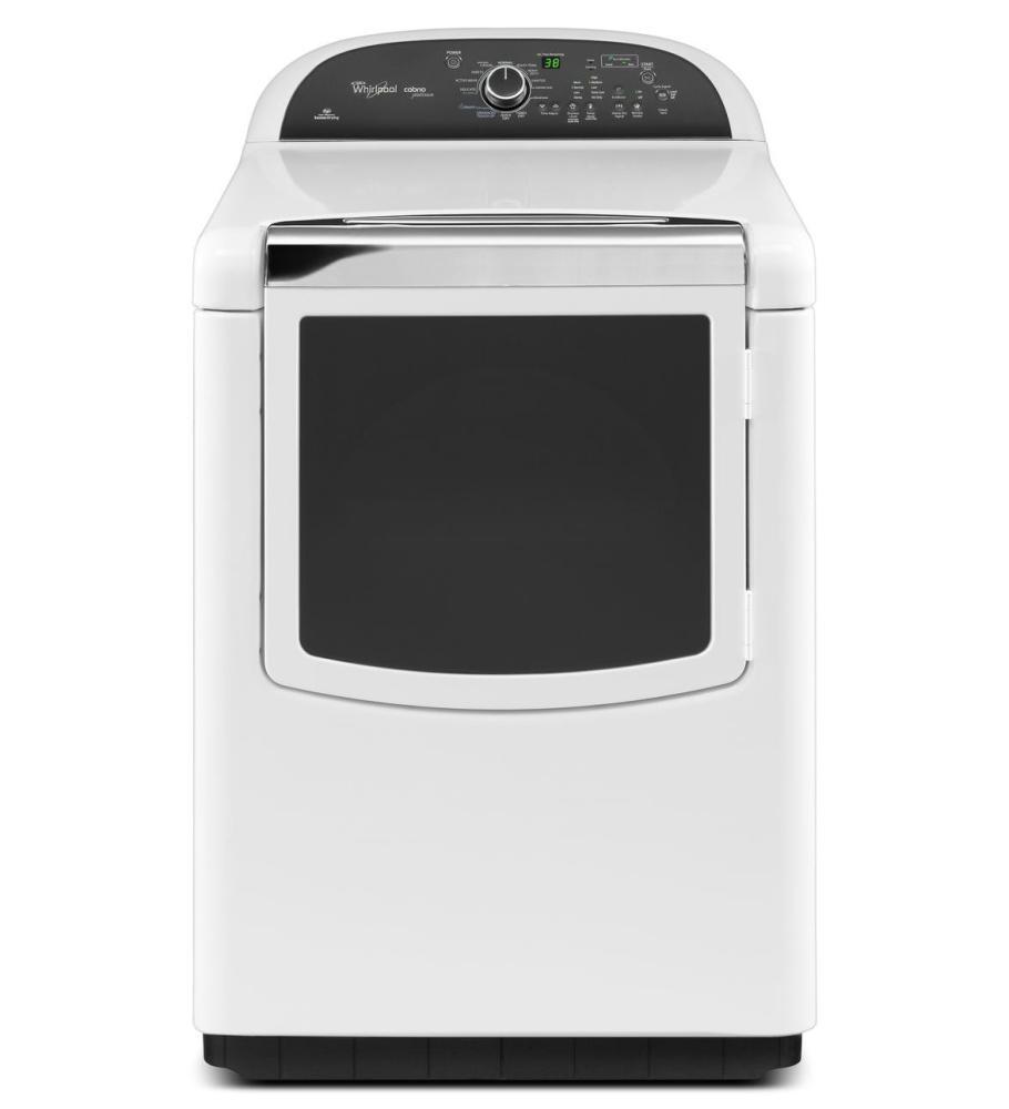 Whirlpool WED8500BW Cabrio® Platinum 7.6 cu. ft. HE Dryer with Enhanced Touch Up Steam Cycle