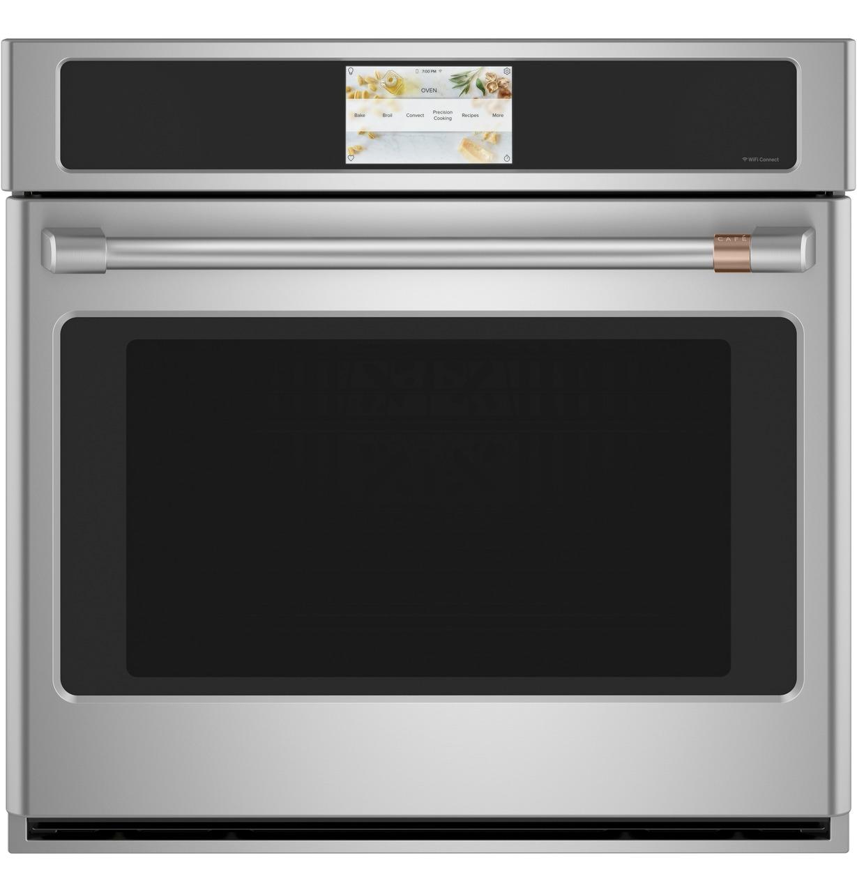 Cafe CTS70DP2NS1 CAF(EBACK)™ 30" Smart Single Wall Oven with Convection