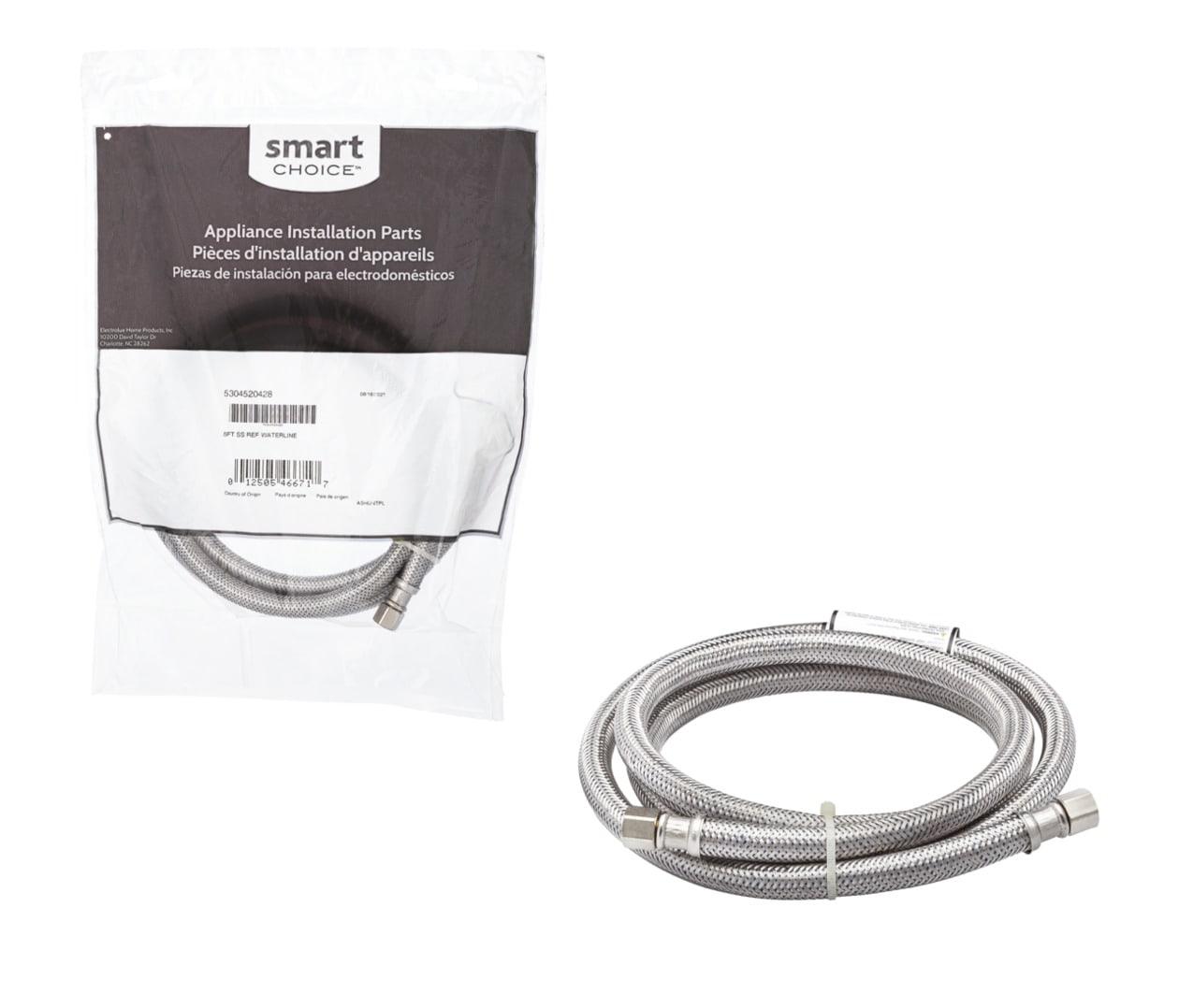 Frigidaire 5304520428 5' Braided Stainless Steel Waterline