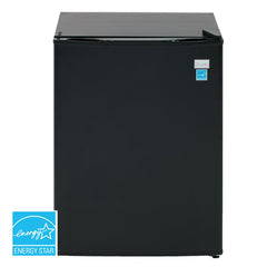 RM24T1B Avanti 2.4 cu. ft. Compact Refrigerator - Black / 2.4 cu. ft.