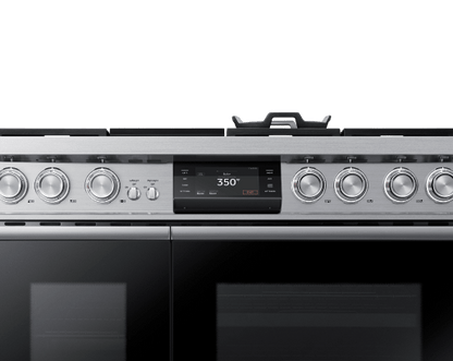 Dacor DOP48M96DLS 48" Pro Dual-Fuel Steam Range, Silver Stainless Steel, Natural Gas