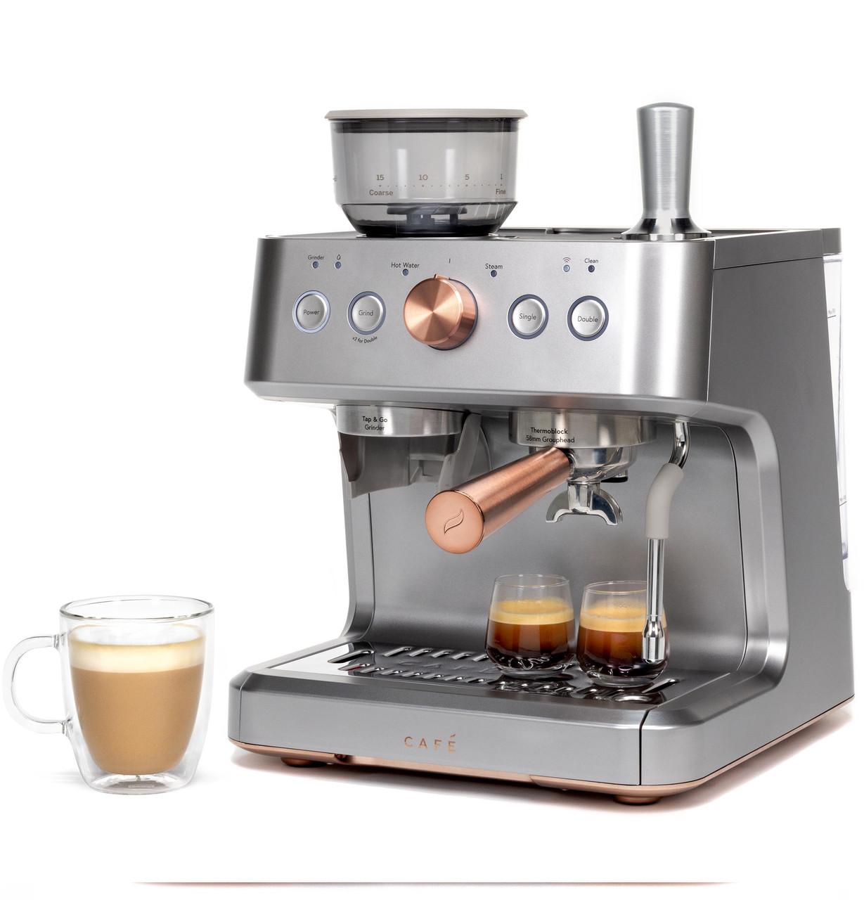 Cafe C7CESAS2RS3 Caf(eback)™ BELLISSIMO Semi Automatic Espresso Machine + Frother