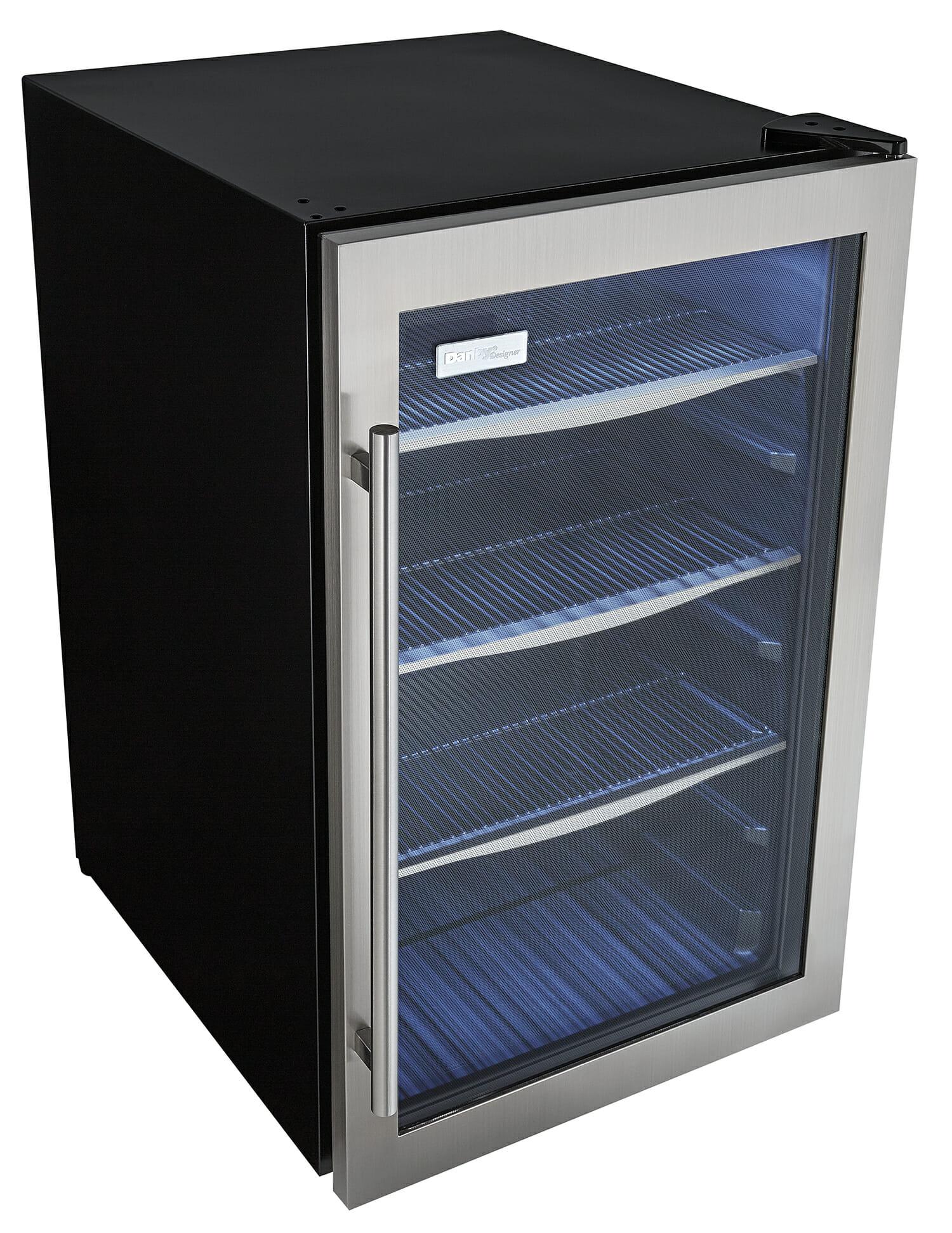 Danby 4.3 cu. ft. Free-Standing Beverage Center in Stainless Steel