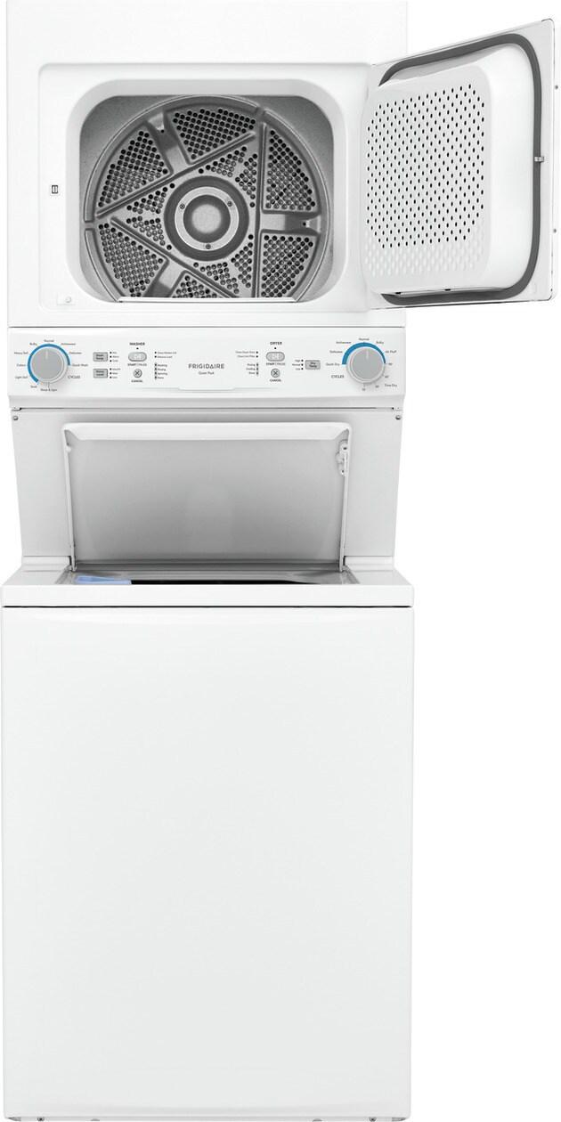 FLCG7522AW Frigidaire Gas Washer/Dryer Laundry Center - 3.9 Cu. Ft Washer and 5.5 Cu. Ft. Dryer