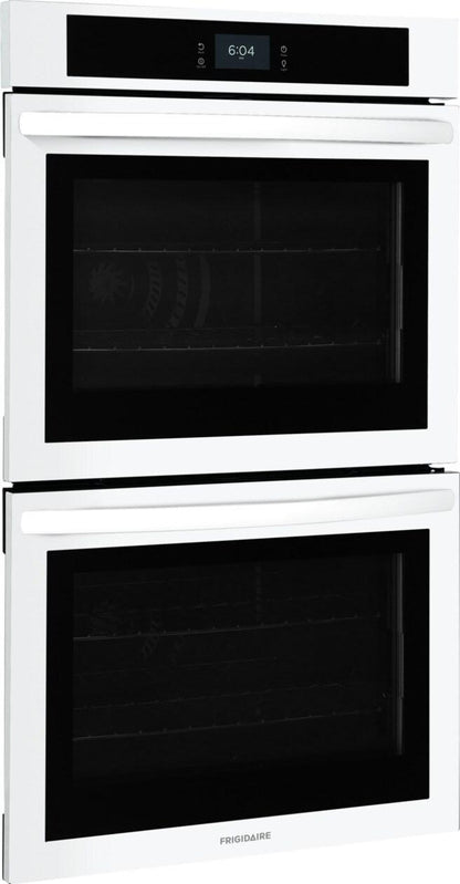 Frigidaire FCWD3027AW 30" Double Electric Wall Oven with Fan Convection