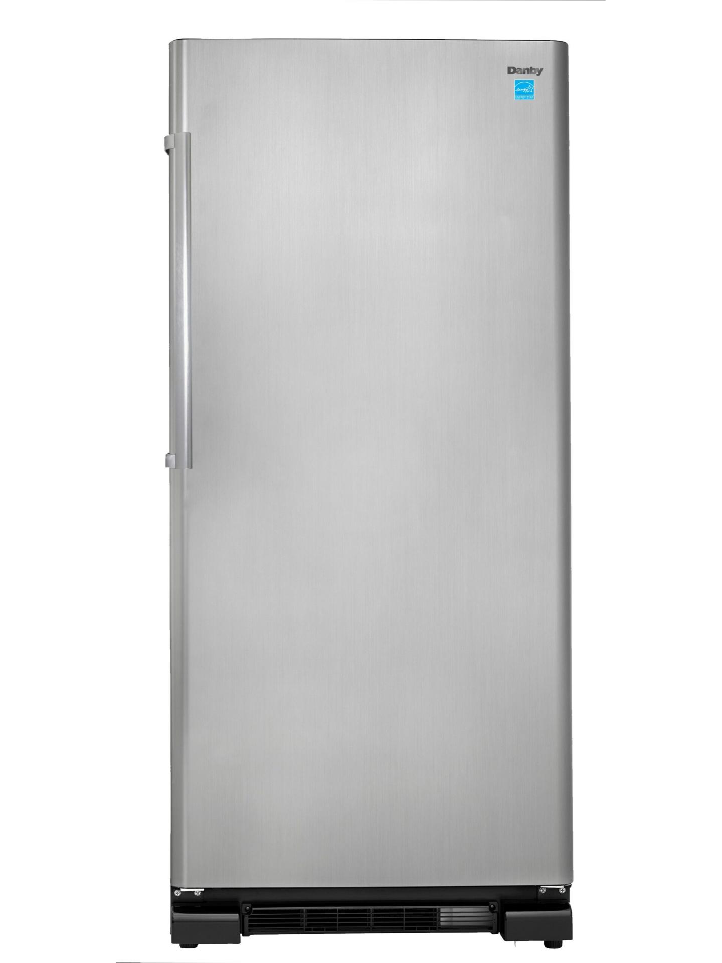 DAR170A3BSLDD Danby Designer 17.0 cu. ft. Apartment Size Fridge in Stainless Steel Look