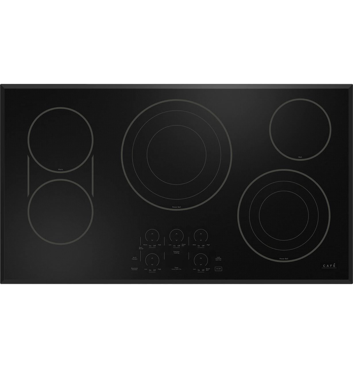 Cafe CEP90361TBB CAF(EBACK)™ 36" Touch-Control Electric Cooktop