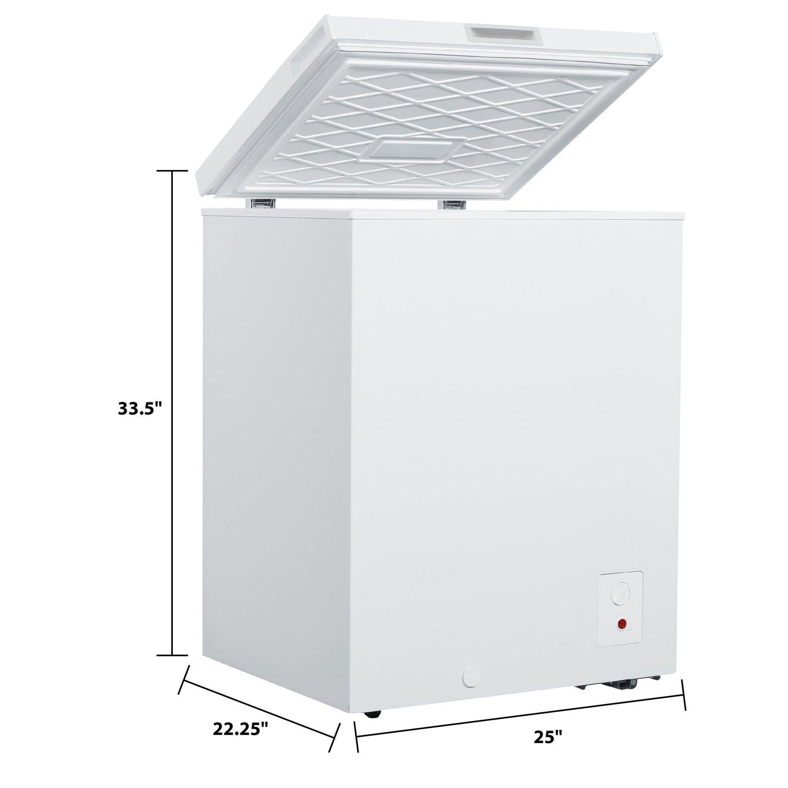 Avanti CF500M0W 5.0 cu. ft. Chest Freezer - White / 5.0 cu. ft.