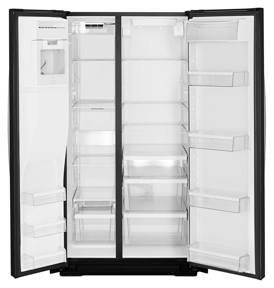 Whirlpool 36-inch Wide Side-by-Side Refrigerator with Temperature Control - 26 cu. ft.