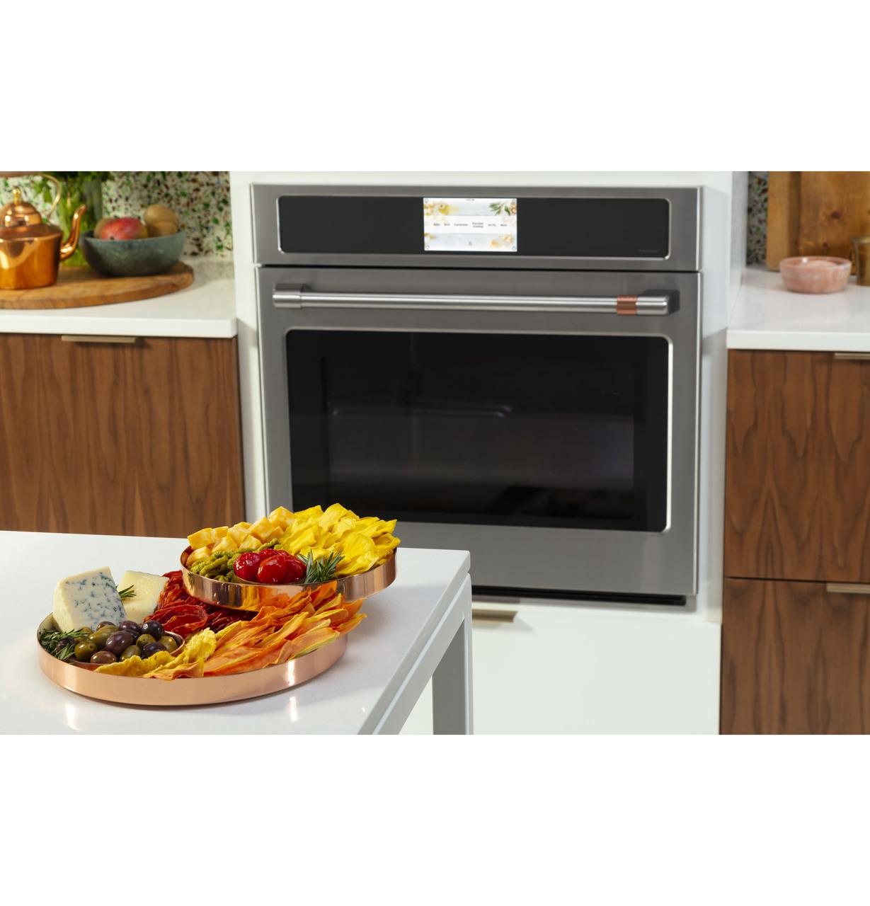 Cafe CTS90DP2NS1 CAF(EBACK)™ Professional Series 30" Smart Built-In Convection Single Wall Oven