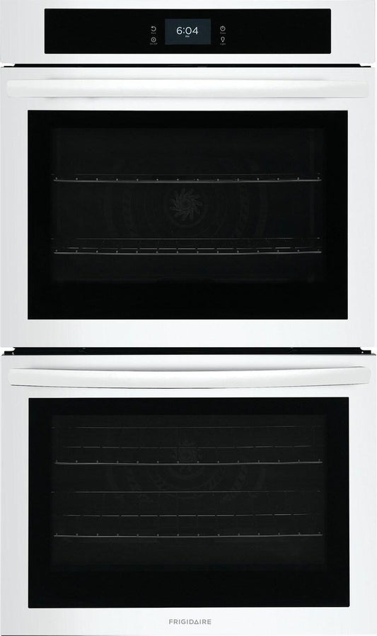 Frigidaire FCWD3027AW 30" Double Electric Wall Oven with Fan Convection