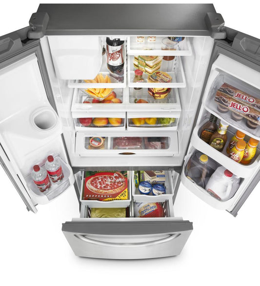 Maytag MFI2269VEB French Door Refrigerator with Beverage Chiller Compartment