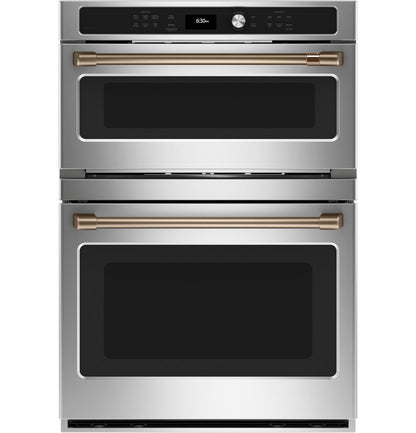 Cafe CTC912P2NS1 CAF(EBACK)™ 30 in. Combination Double Wall Oven with Convection and Advantium® Technology