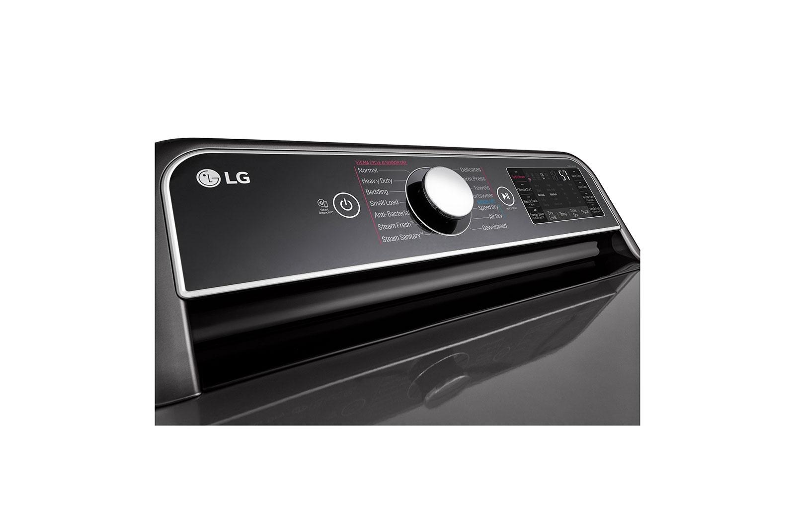 Lg 7.3 cu.ft. Smart wi-fi Enabled Gas Dryer with TurboSteam™