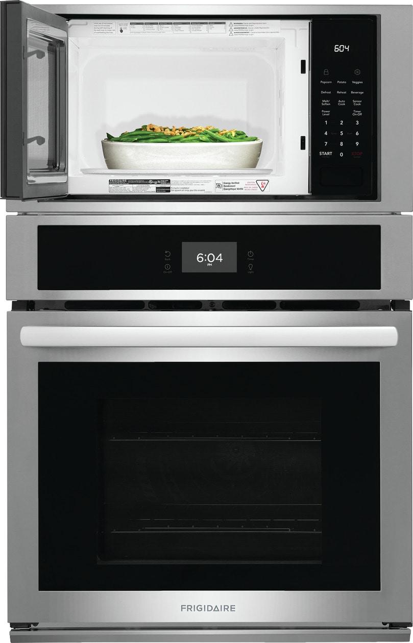 FCWM2727AS Frigidaire 27" Electric Wall Oven and Microwave Combination