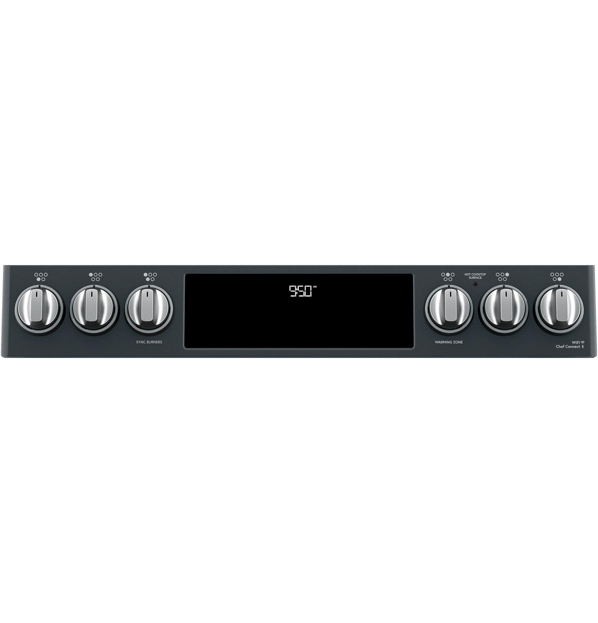 Cafe CHS950P3MD1 CAF(EBACK)™ 30" Smart Slide-In, Front-Control, Induction and Convection Double-Oven Range