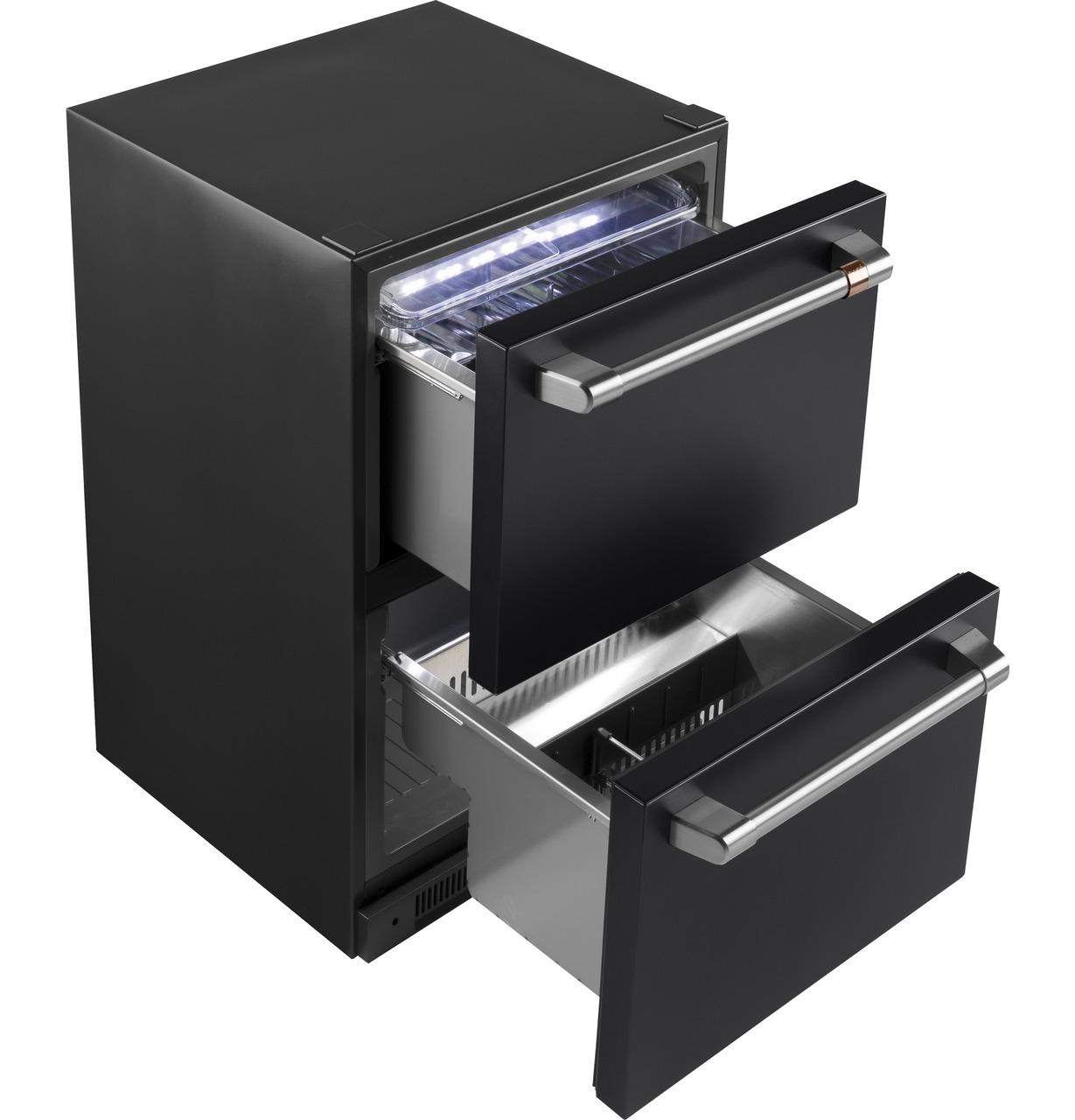 Cafe CDE06RP3ND1 CAF(EBACK)™ 5.7 Cu. Ft. Built-In Dual-Drawer Refrigerator