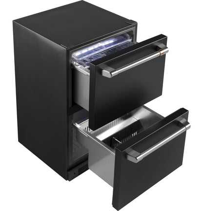 Cafe CDE06RP3ND1 CAF(EBACK)™ 5.7 Cu. Ft. Built-In Dual-Drawer Refrigerator