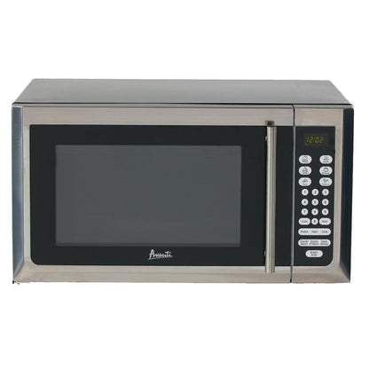 Avanti 1.6 cu. ft. Microwave Oven - Stainless Steel with Black Cabinet / 1.6 cu. ft.