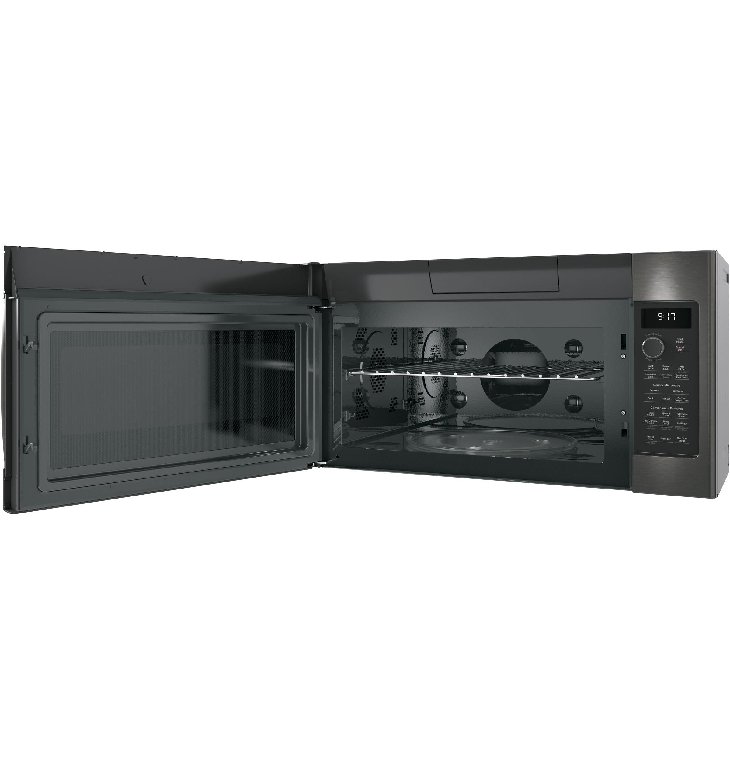 GE Profile™ 1.7 Cu. Ft. Convection Over-the-Range Microwave Oven