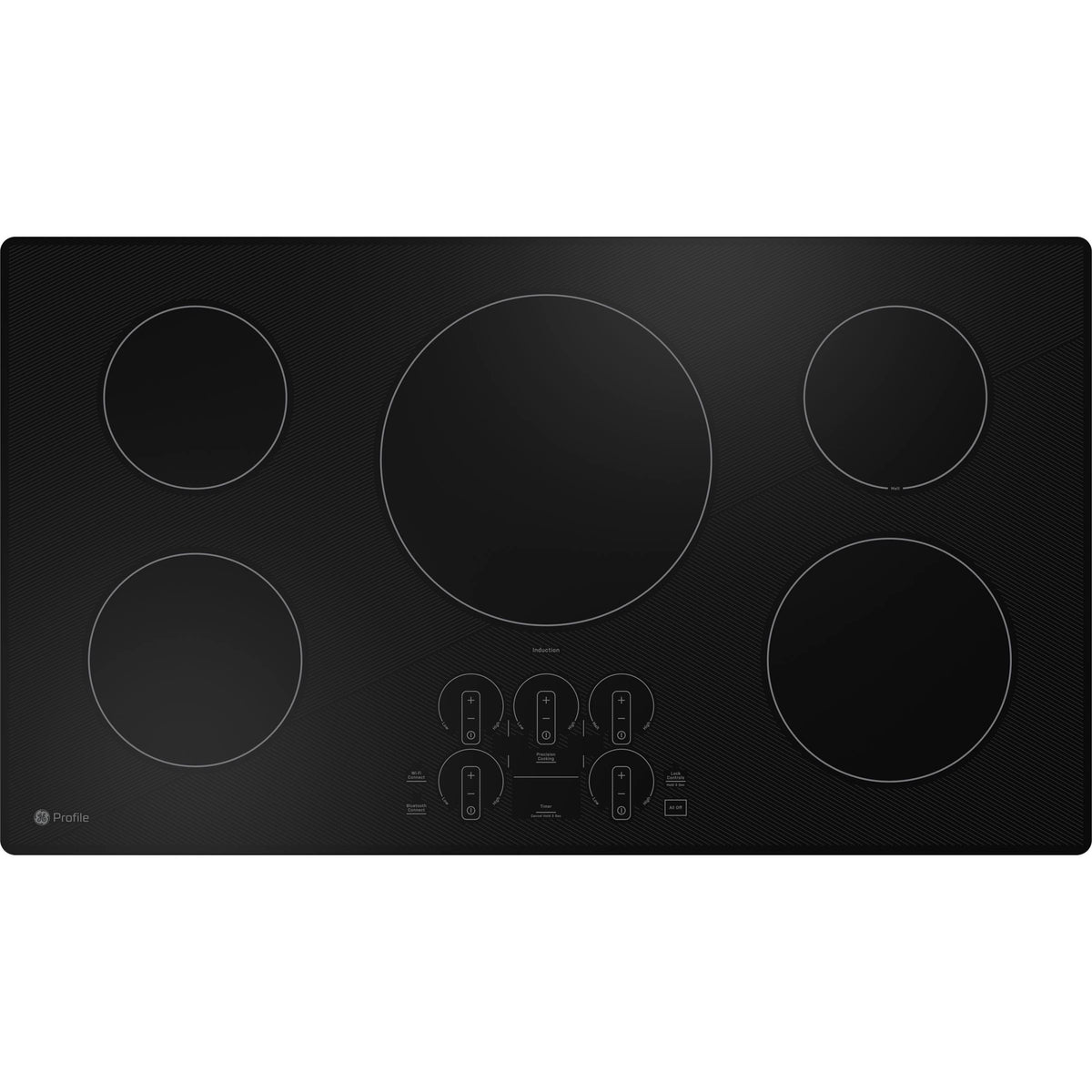 GE Profile PHP7030DTBB 30 Inch Electric Induction Smoothtop Cooktop